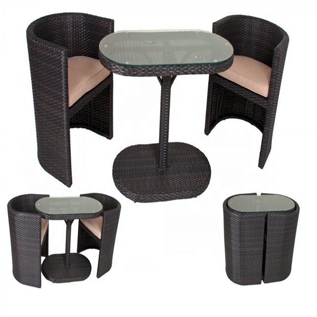 Hot Sale Furniture 2023 Grand Premium Steel 3 Piece Patio Bistro Set