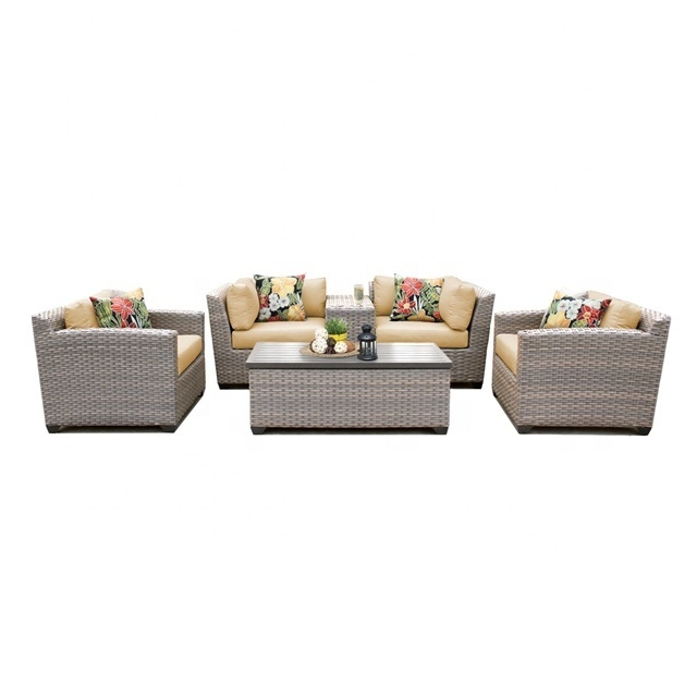 All Weather Georgia State High Top Garden Line Patio Set/Rattan Patio Furniture Set