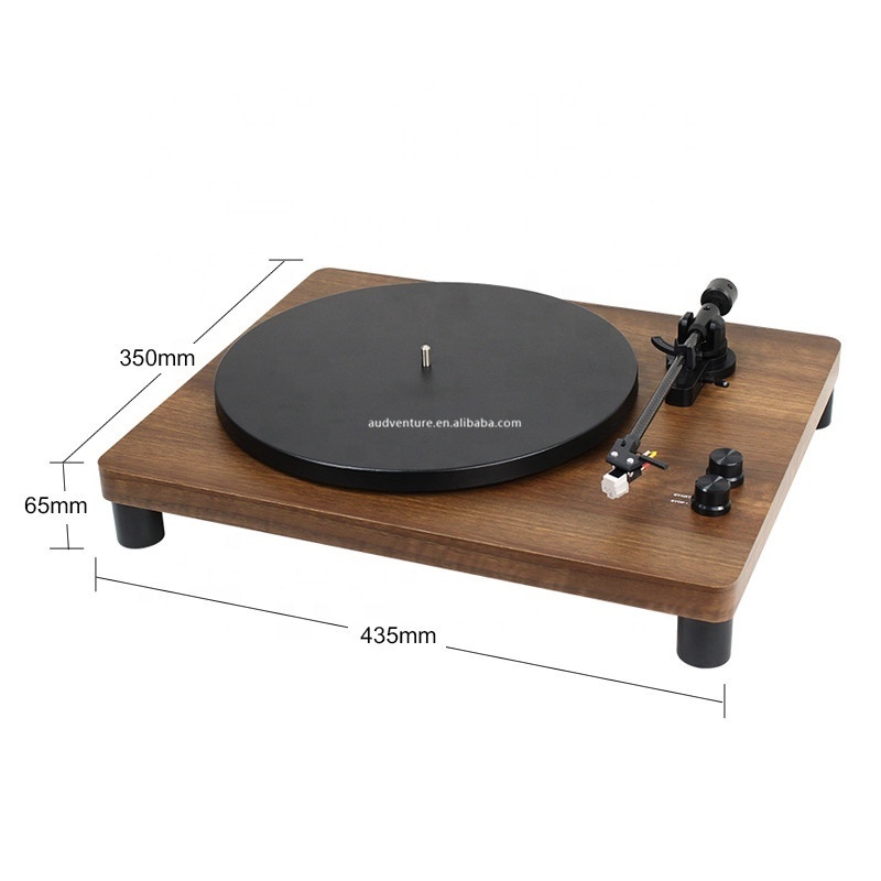 Factory AT 3600L Moving magnet cartridge turntable gramophone vinyl record player with external speaker