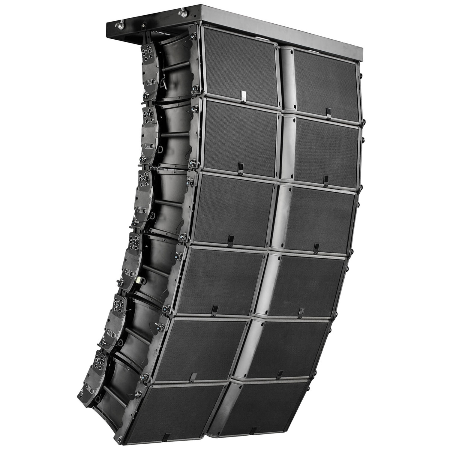 Professional Audio Speaker System Dual 12 Inch Line Array Speakers three division linear array full frequency speaker