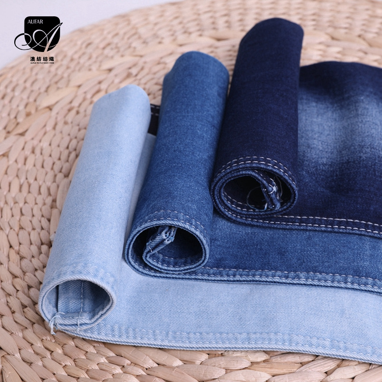 high quality light blue jeans denim fabric for men jeans boys and girls cloth 3910#