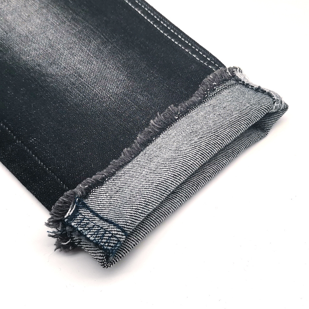 98% cotton 2% elastane denim fabric acid wash denim fabric jeans rolls mixed denim fabric C875