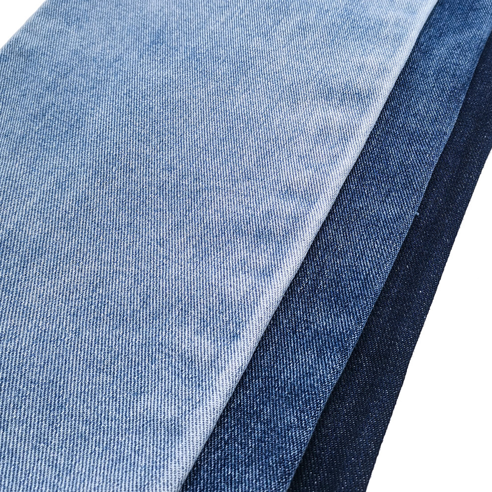 Affordable non stretch OE left twill blue color denim fabrics 10.8oz Aufar B3009