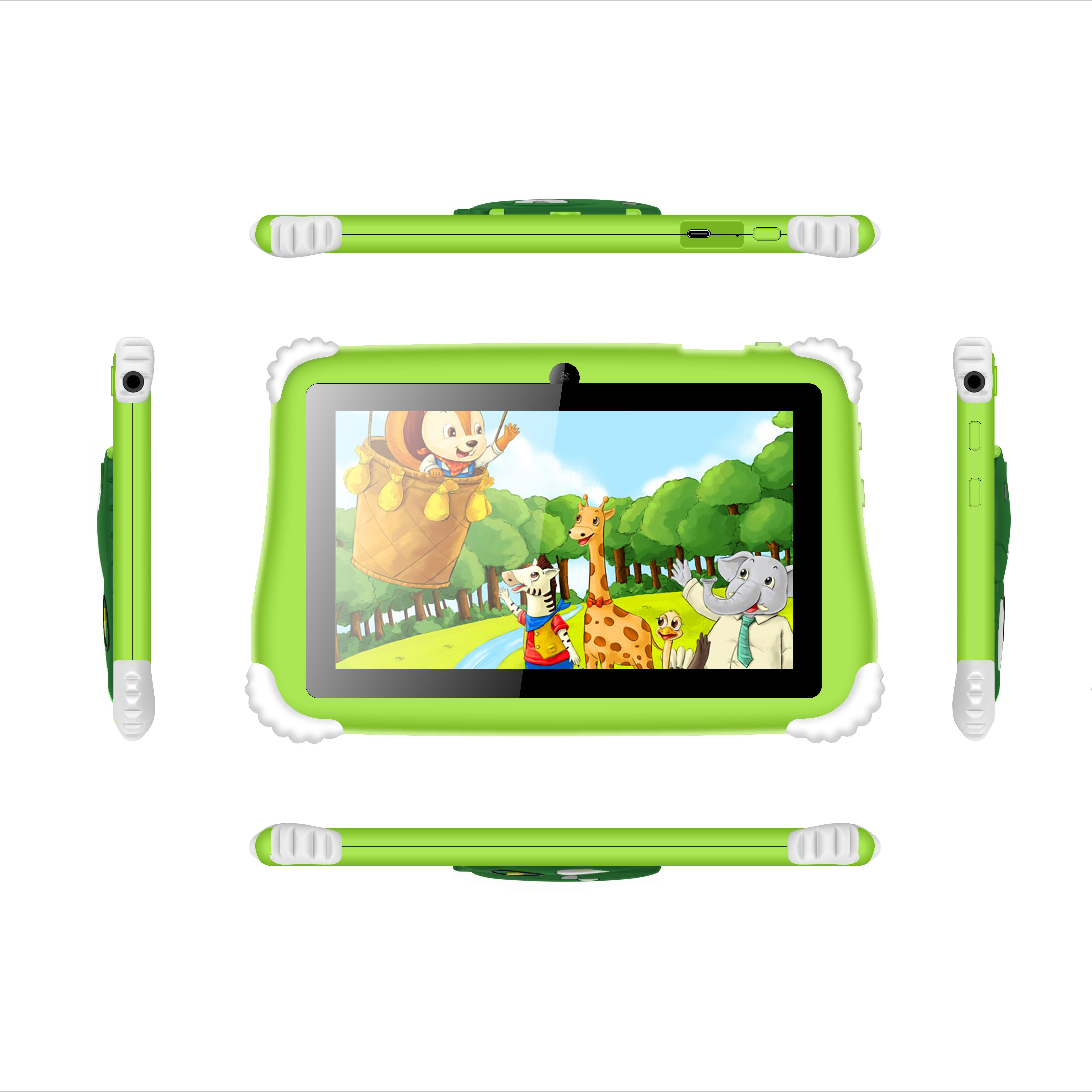 7 Inch Android 5 Kids Tablet PC With MTK6582 3200 Mah Battery 2GB RAM And 16GB ROM Education Learning And Playing Kids Tablets