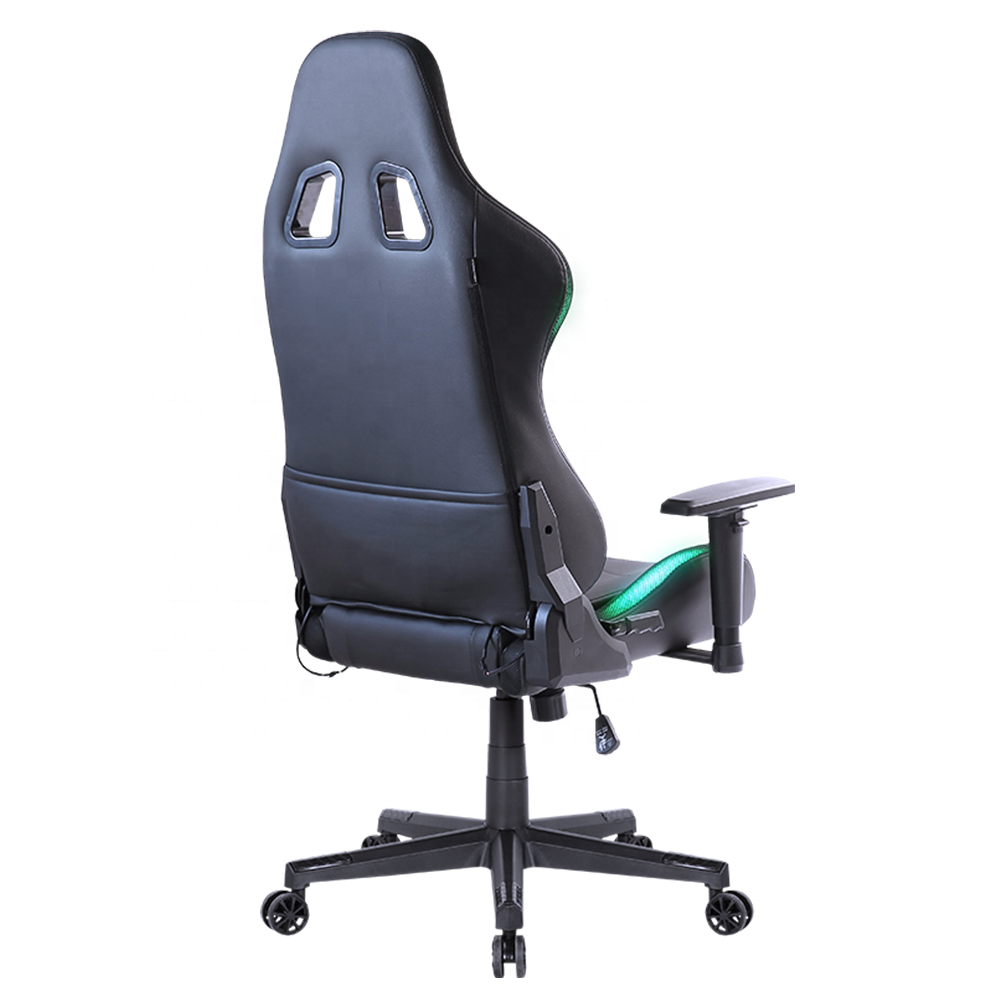 JL full metal frame silla pc gaming rgb racing elite led lighting pro multi color comfortable office desk gamer chair