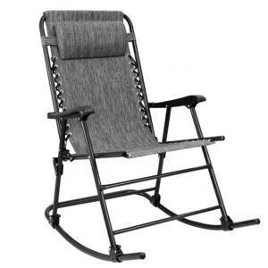 2023 Rocking Chair Beach Folding Chairs Outdoor Portable Rocker for Camping Fishing Beach