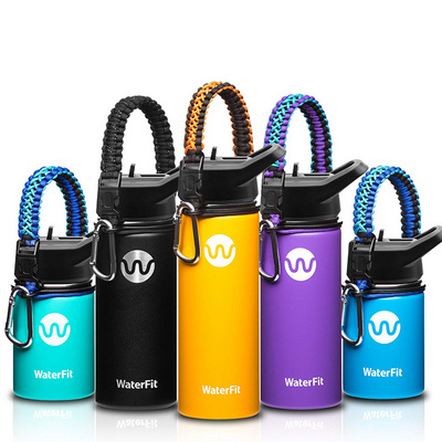 oem custom 250 ml 500 ml big stainless steel metal sport wide mouth water bottles thermal flask