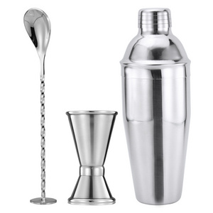 Bar Accessories Custom metal Cocktail Shaker Set Bartender Kit