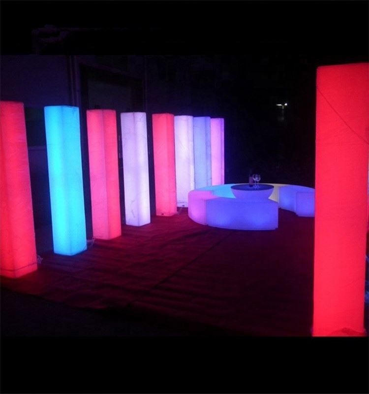 color changing battery operated illuminated led bar bench plastic led light up furniture high cocktail bar tables and chairs set