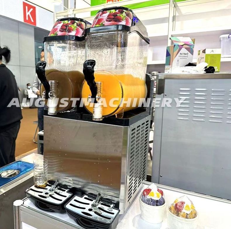 Electric Ice Crusher Fruit Smoothie Vending Machine Commercial Shave Ice Machine Frozen Machine Drinks for fast food equipment