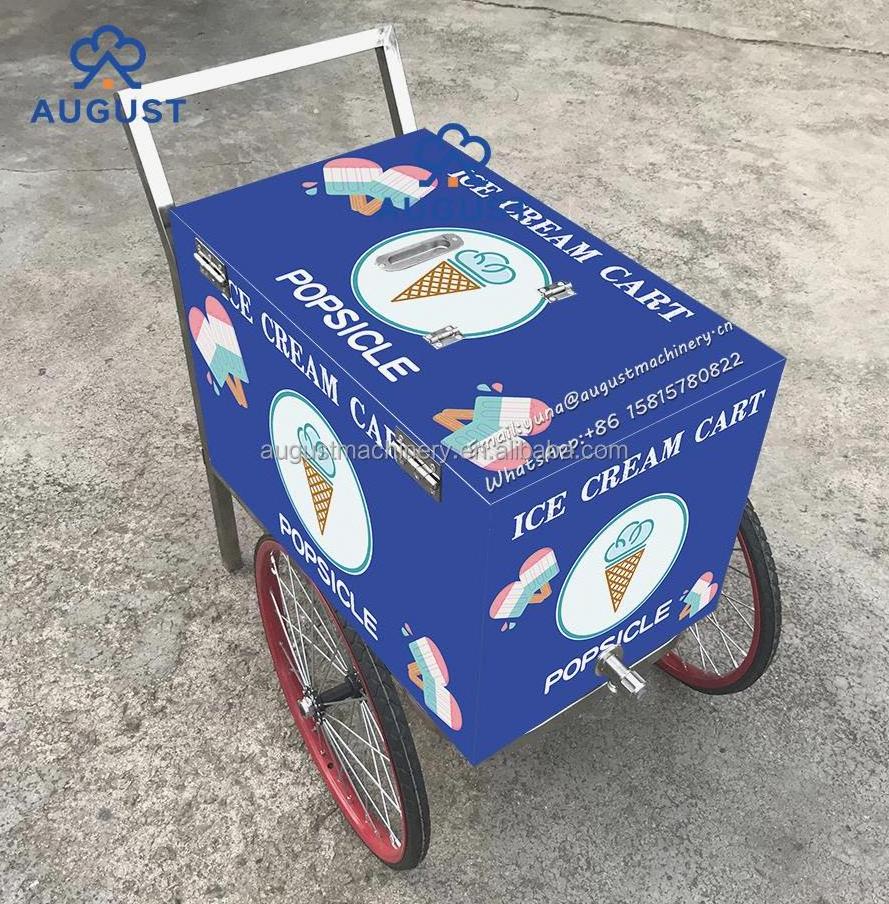 Mobile Street Food Vending Bar Used Food Stand Carts China with Frying for Sale in Spain Cart Kiosk Custom Mini Beach Electric