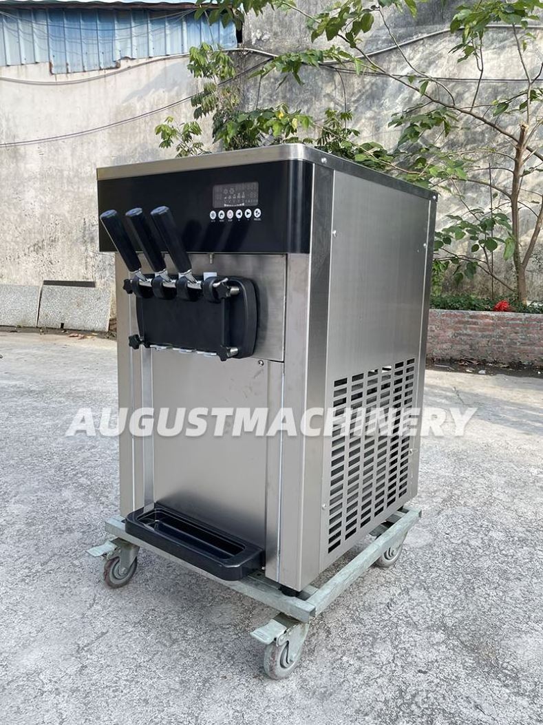 Commercial Floor Standing Frozen Yogurt Machine Soft Serve Icecream Vending Machine for Sale Ice Cream Vending Machine