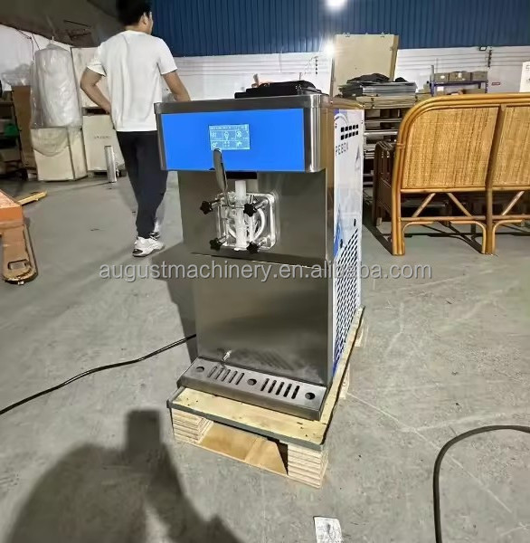 Automatic commercial soft serve ice cream machine ice cream maker/frozen yogurt ice cream machine hot selling