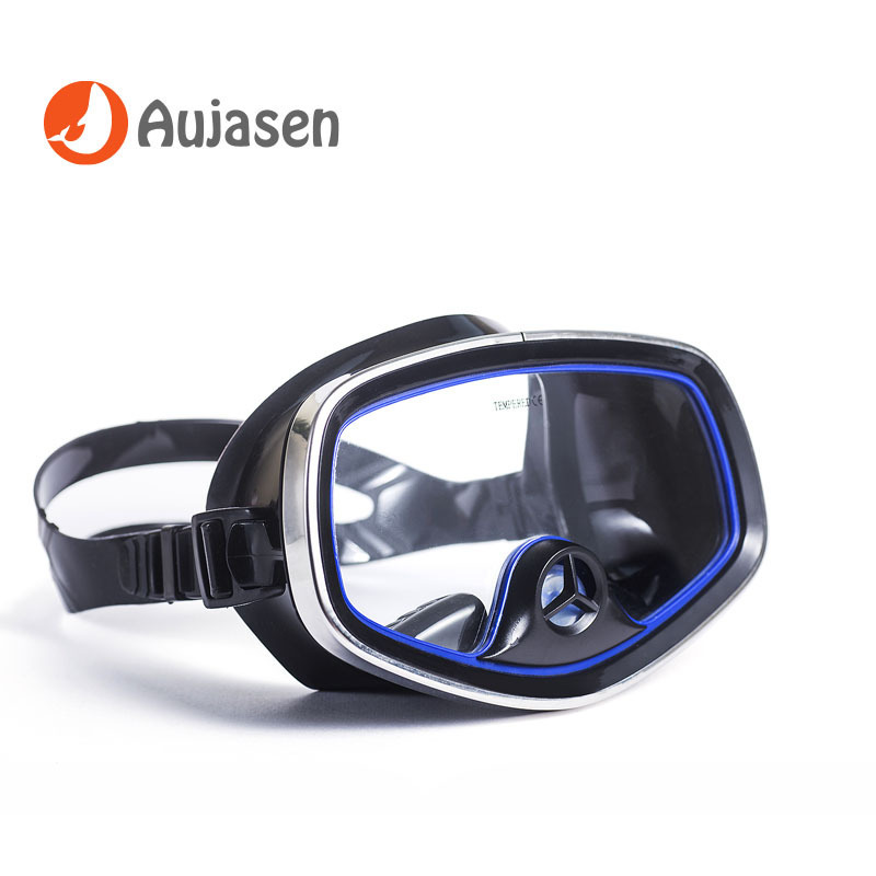 New arrival Customized new professional diving anti-fog silicone scuba free diving mask