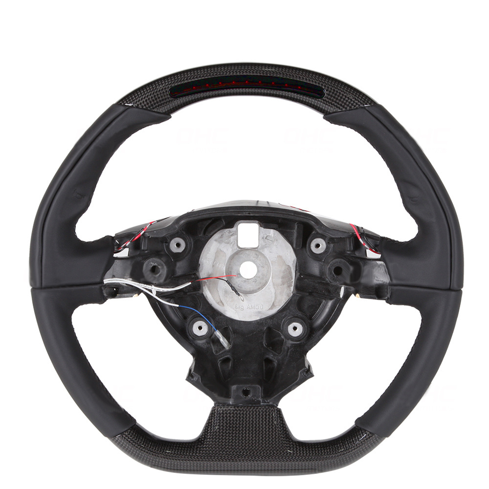 LED Sport Carbon Lenkrad Compatible with Ferrari 458 488 Parts Real Carbon fiber steering wheel