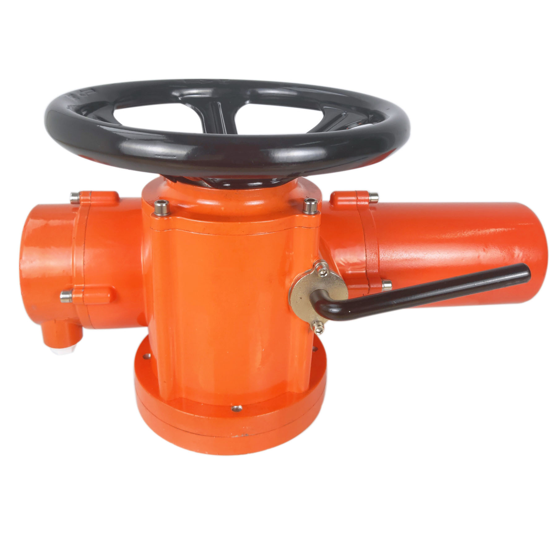 ASQ Intelligent remote control multi-turn electric actuator 380v 220v gate valve pn16 flange end ductile iron