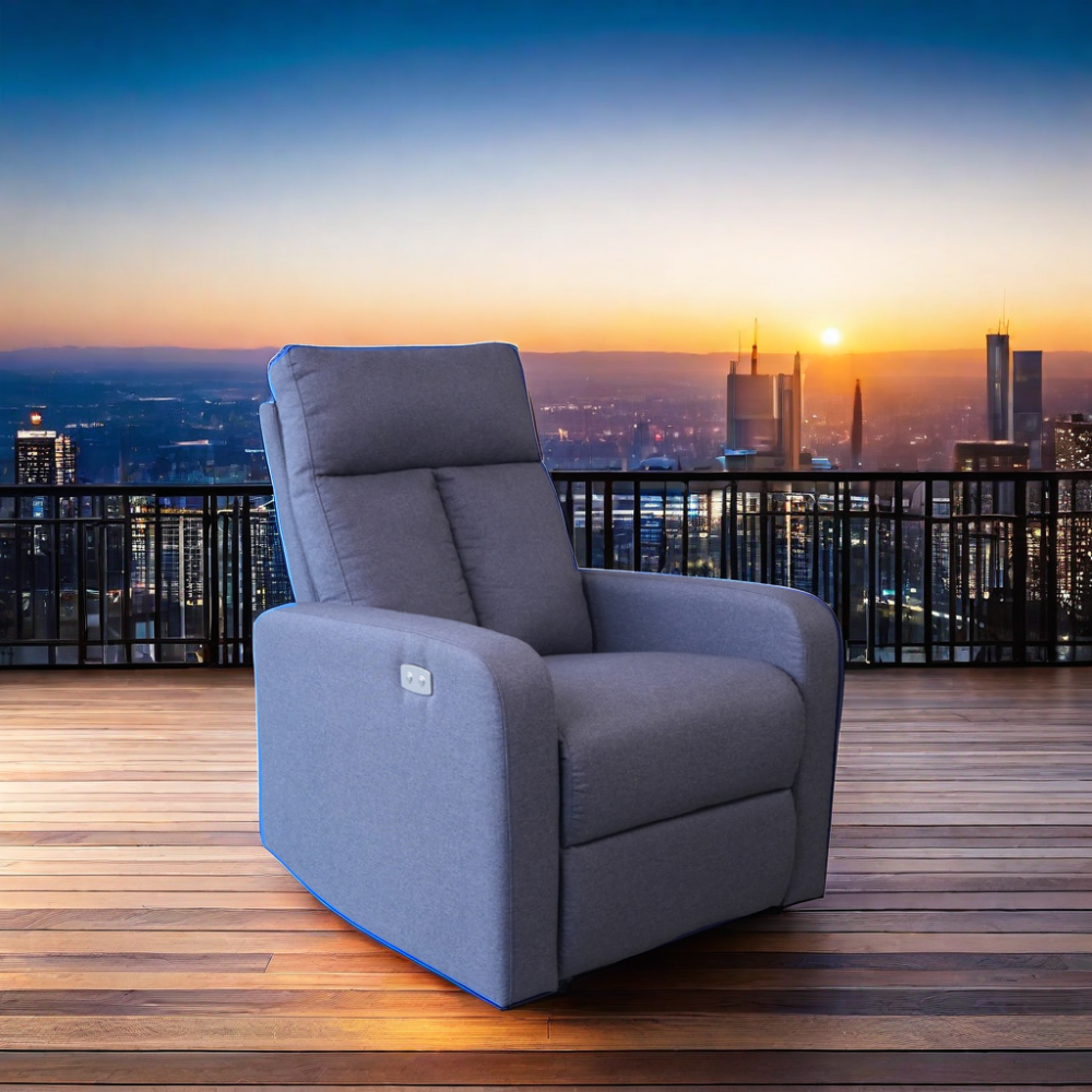 Single Seat Cotton Linen Armchair Modern Leisure Chaise Lounge Chair Comfortable Extendable Wood Single Hotel Leisure Features