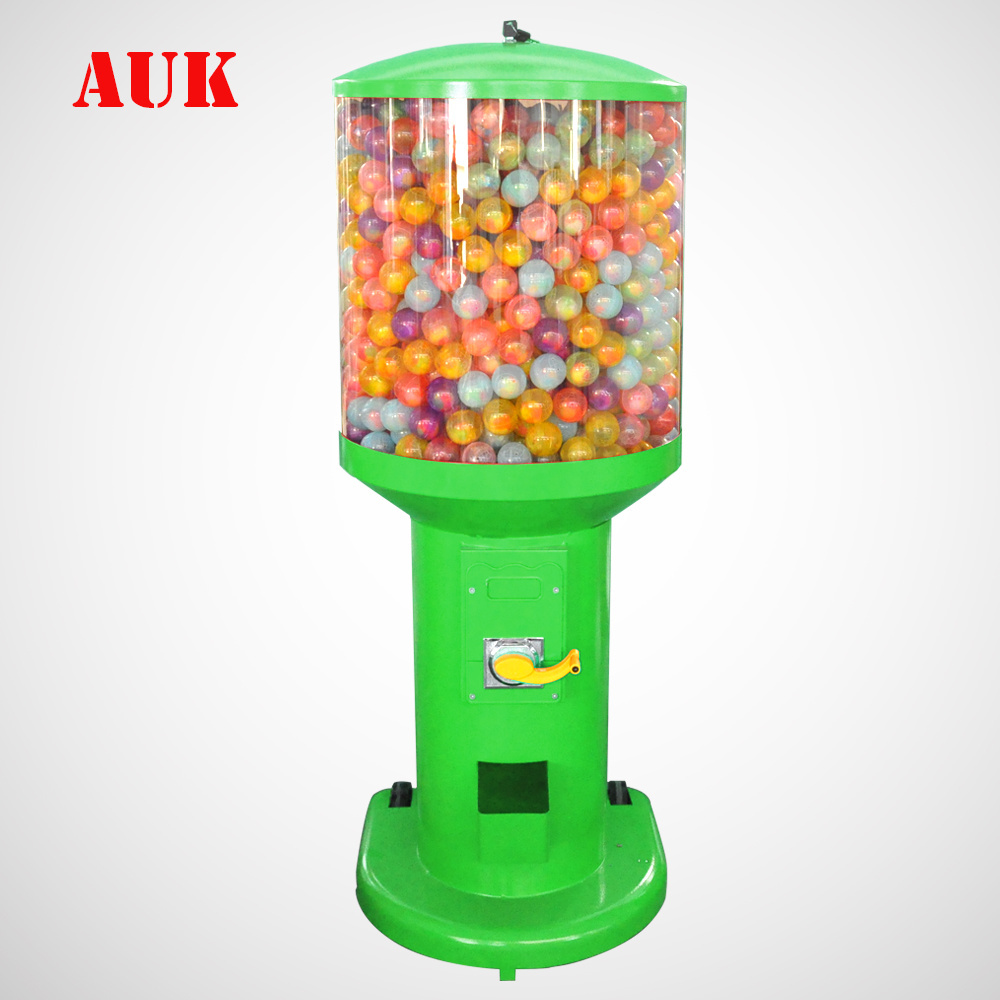 2018 newly gashapon 100mm big capsule gumball station big vending machine