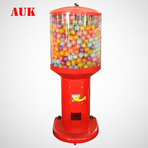 2018 newly gashapon 100mm big capsule gumball station big vending machine