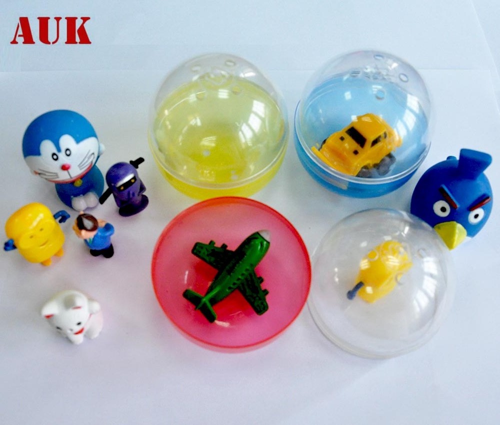 65*68mm empty egg gashapon capsule toys for vending machine