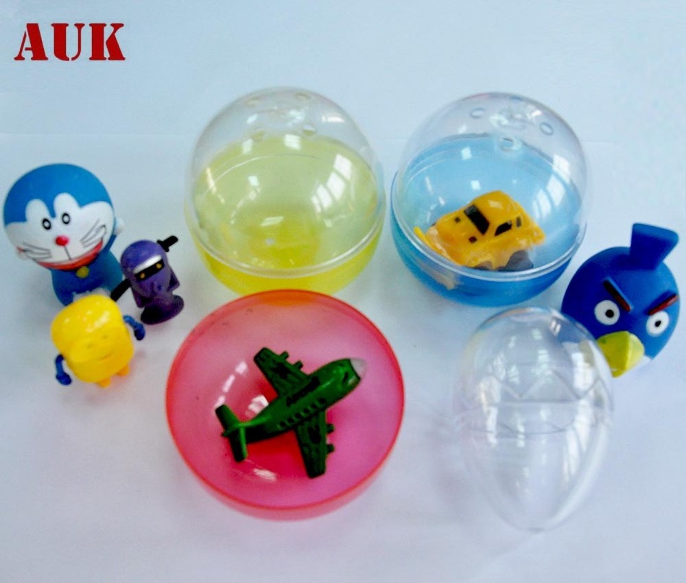 65*68mm empty egg gashapon capsule toys for vending machine