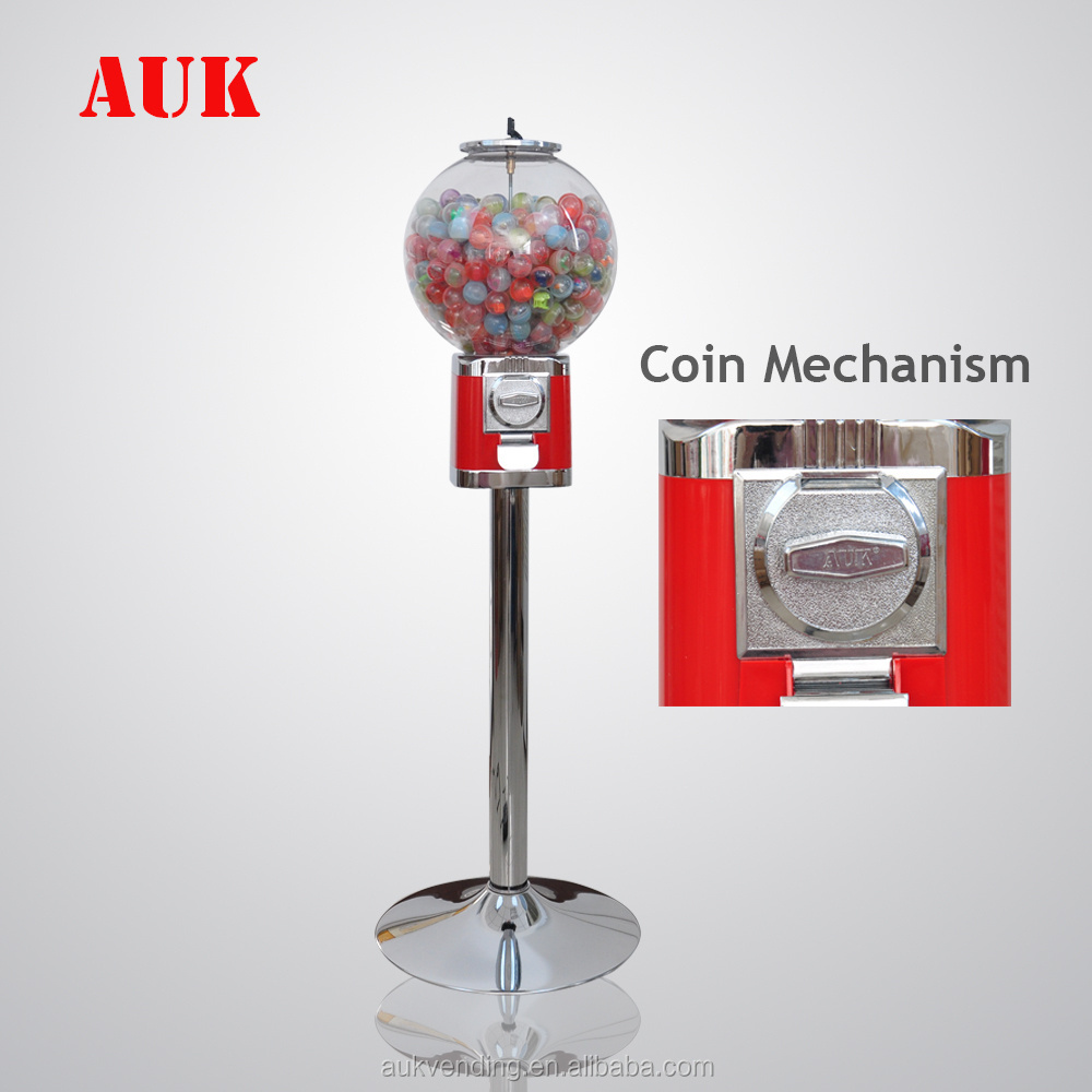 2018 hot product capsule toy candy gum ball bouncy ball toy vending machine with stand