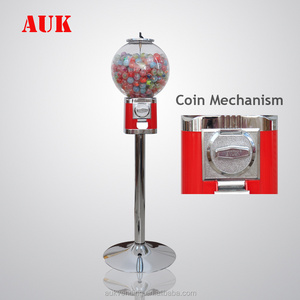 2018 hot product capsule toy candy gum ball bouncy ball toy vending machine with stand