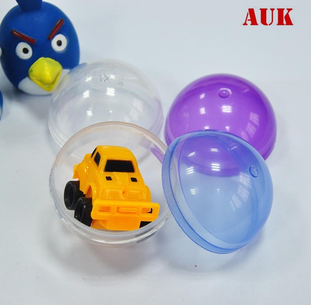 Round empty capsules for kids toy candy 50mm gashapon