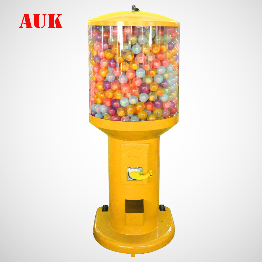 2018 newly gashapon 100mm big capsule gumball station big vending machine