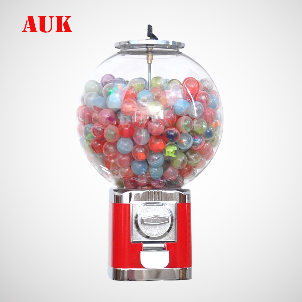 2018 hot product capsule toy candy gum ball bouncy ball toy vending machine with stand