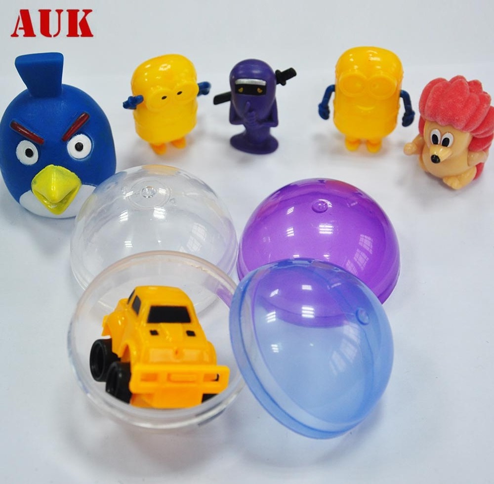 Round empty capsules for kids toy candy 50mm gashapon