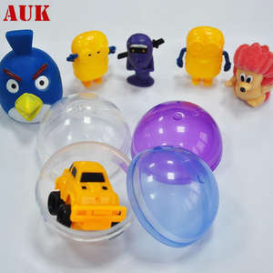 Round empty capsules for kids toy candy 50mm gashapon