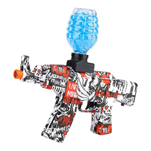 Electric Ak47 Water Pistol Ak 47 Splatter Toy Bolas De Cheapest Ammo Gel pistola de hidrogel ak47 Ball Blaster Gun