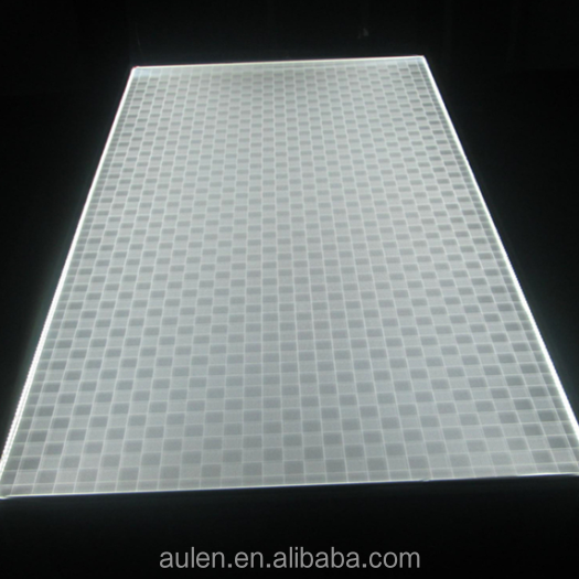 Acrylic LGP Sheet Light Guide Panel,laser engraving light guide panel