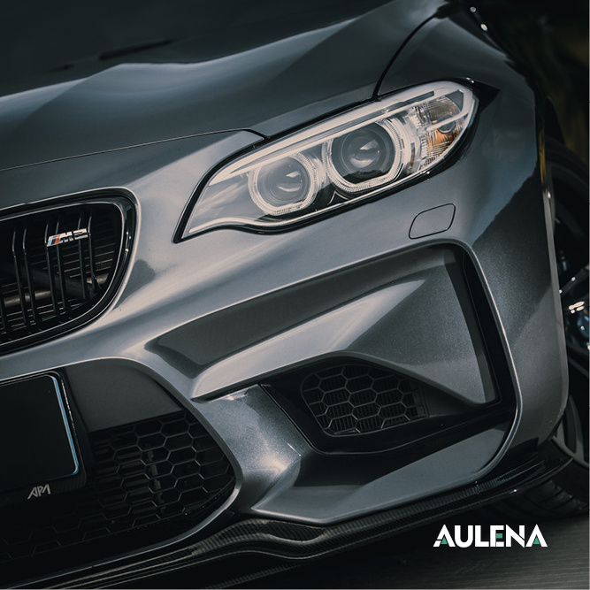 Aulena Dry Carbon CFRP front splitter Body Kit Bumpers front splitter canard spoiler Body Kit front Bumpers For BMW BRILLIANCE