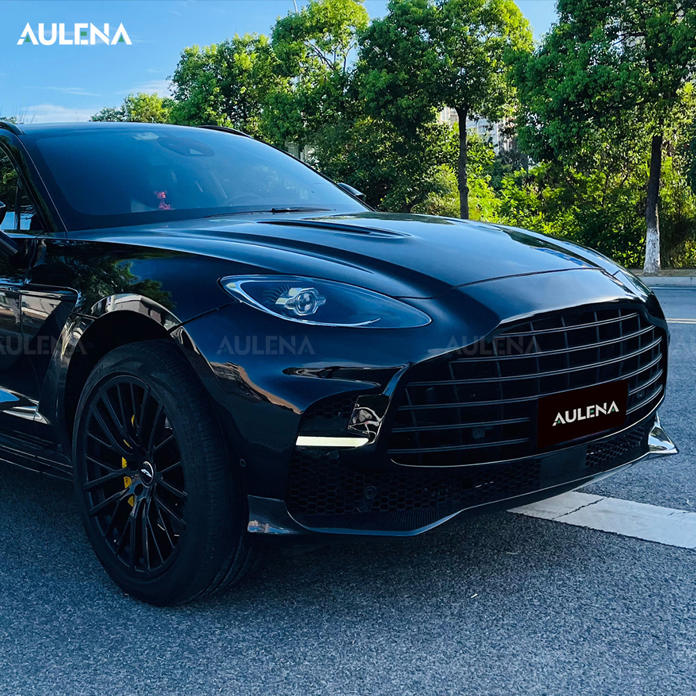 Aulena Dry Carbon Body Kit Front Bumper Side Skirt Rear Bumper Rear Spoiler For Aston Martin DBX Upgrade 707 Style