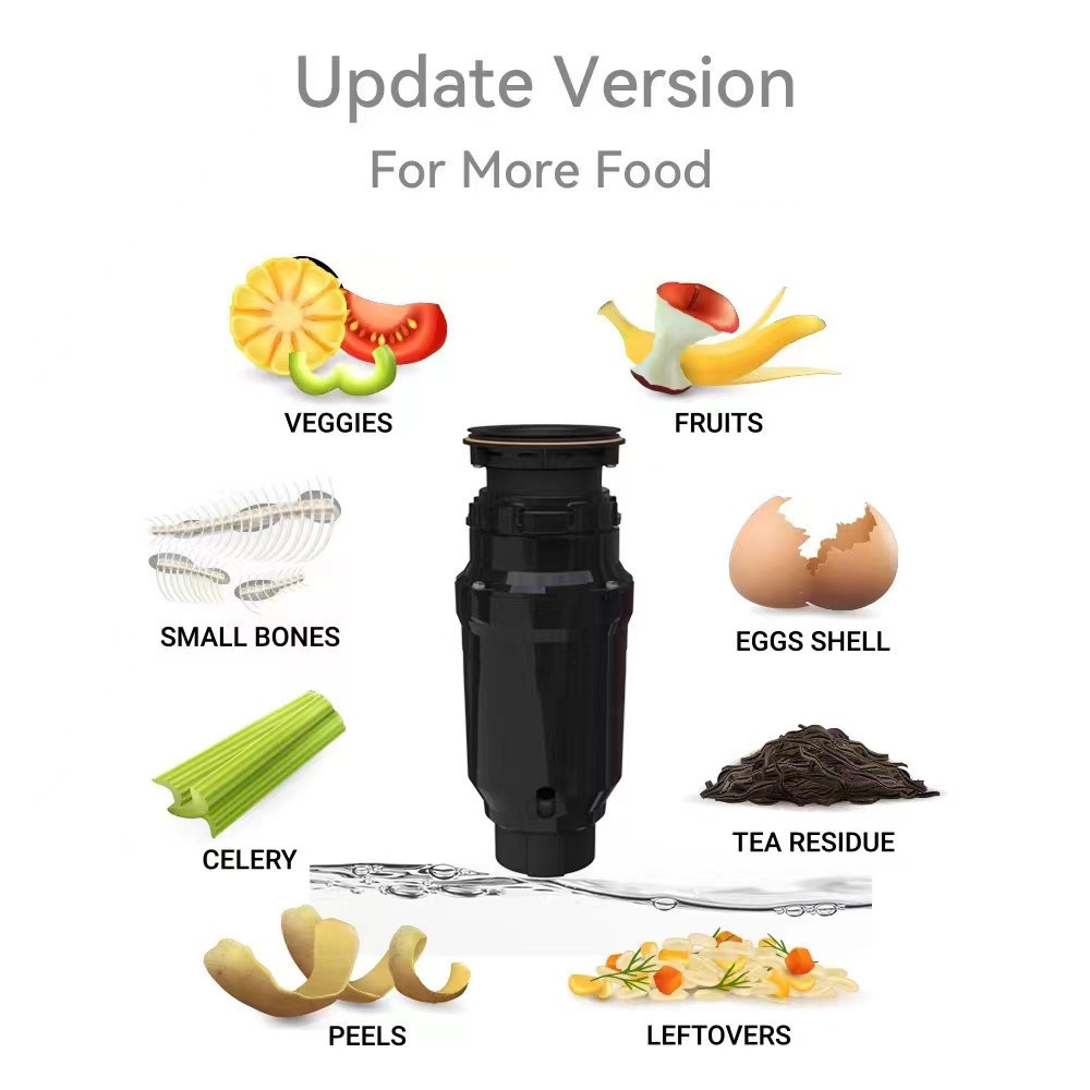 2024 Hotsale Best Price Bio Kitchen Food Waste Disposer Garbage Disposal for Home Use