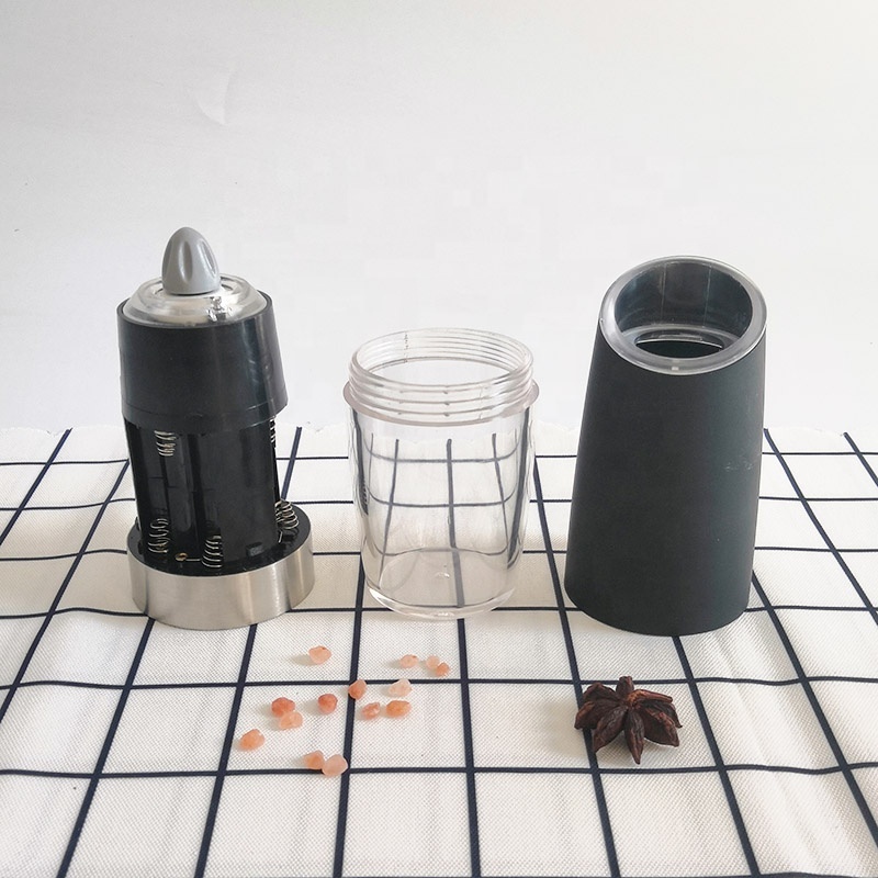 Hot Selling Automatic Gravity Pepper Mill Battery Operated Electric Salt And Pepper Grinder Mill Set