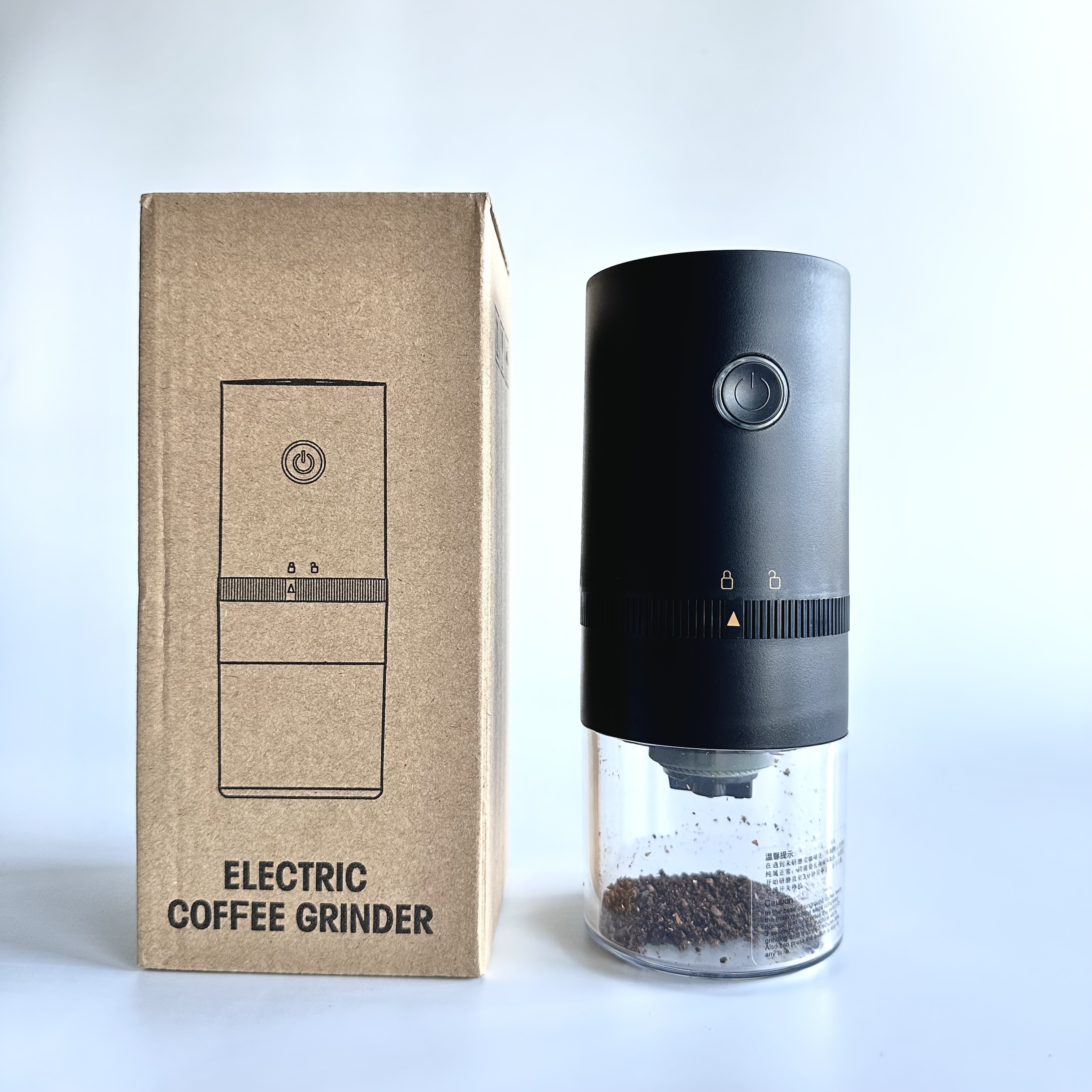 Top seller automatic coffee bean mill household mini USB rechargeable electric coffee grinder