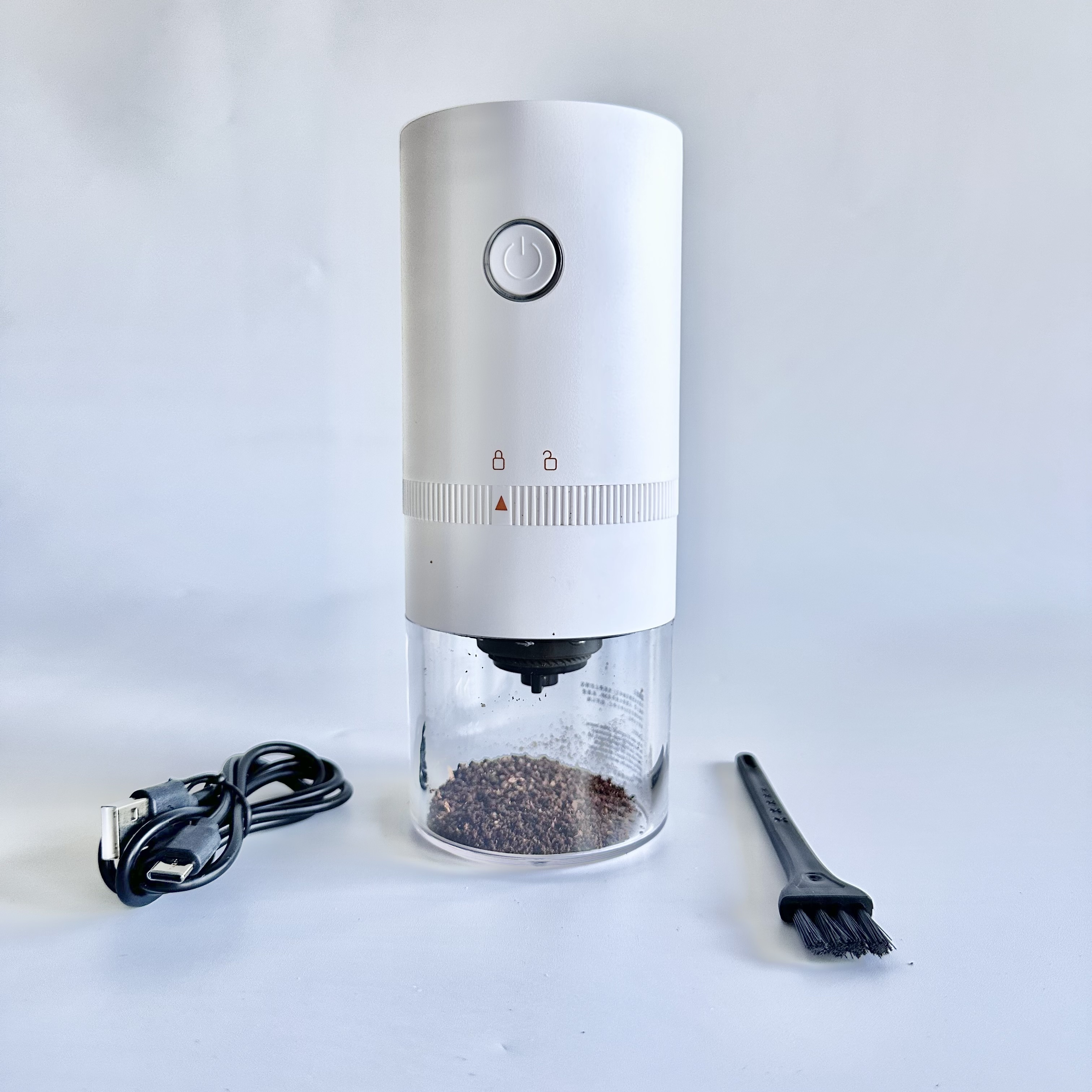 New arrival automatic commercial coffee grinder USB rechargeable electric mini coffee bean grinder