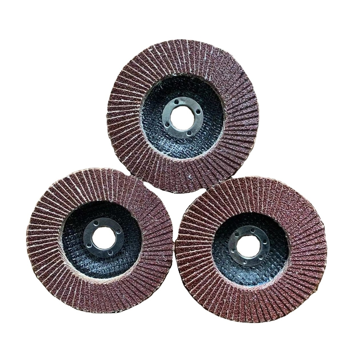 Hot Sale Flexible Grinding Wheel 4.5'' Abrasive Fiberglass Backing Calcined Aluminium Oxide Abrasives Flap Disc Premium Quality