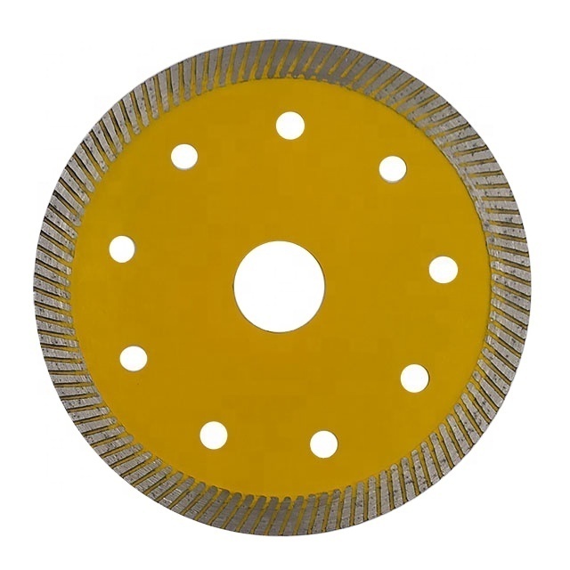 Super thin wet tile saw diamond turbo Saw Blade  ceramic tile porcelain cutting disc 110x8mm fast delivery