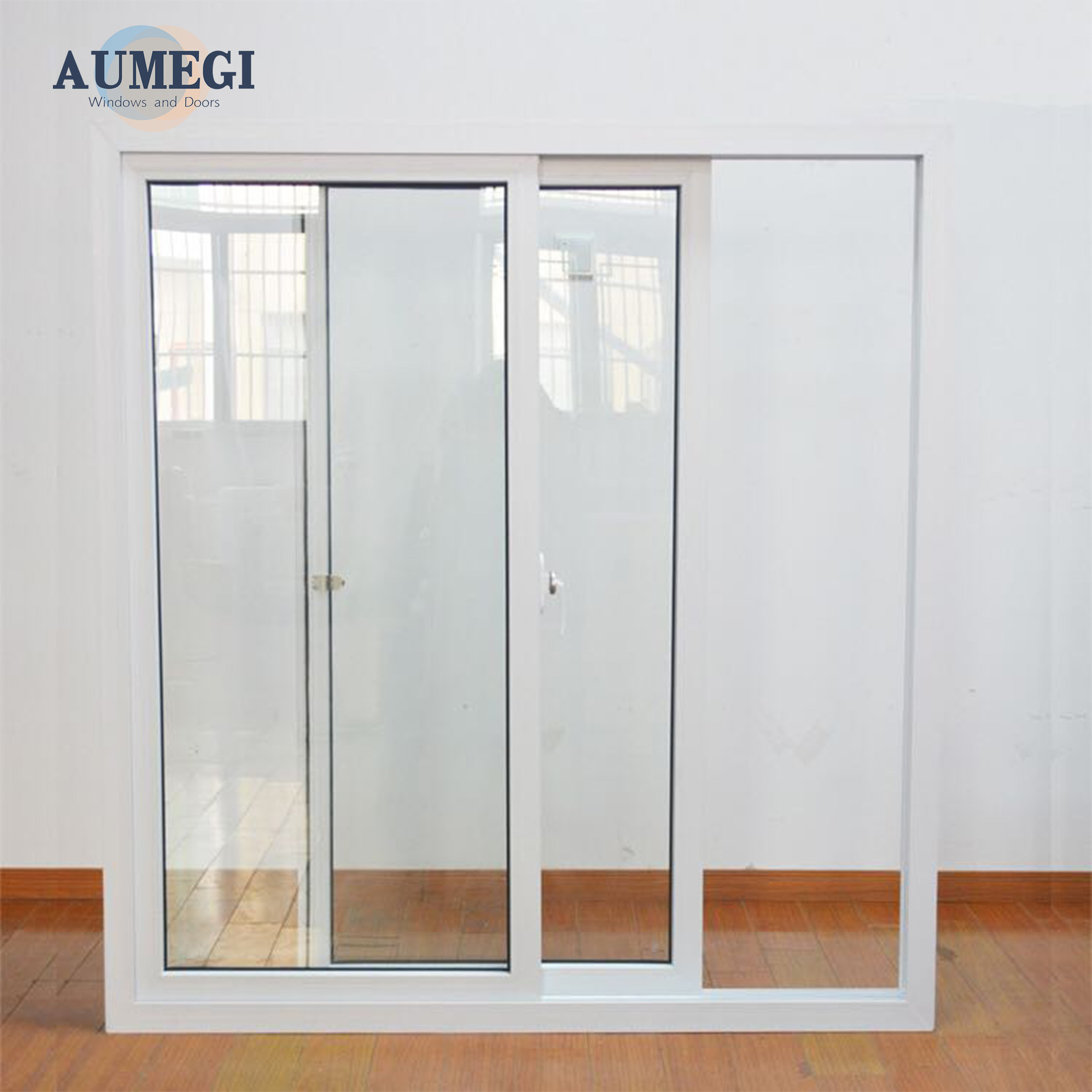 Aumegi Domestic Use Aluminum Aluminum Window Sliding Sliding Glass Office Reception Windows