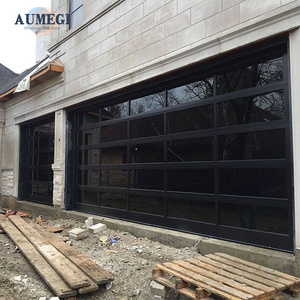 Aumegi Heavy Duty  Best Sale Garage Door Exterior Reinforce Garage Door Foshan Garage Door