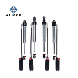 Aumer XJ Rebound Compression Adjustable Shock Absorber for Cherokee XJ Suspension Lift Kit with Reservoir for Jeep