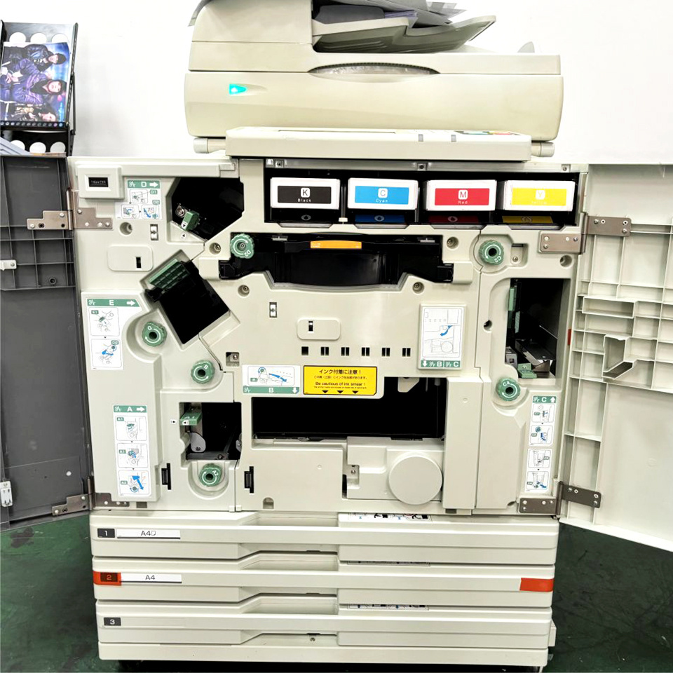 Refurbished RISO ComColors 9050 7050 7150 3050 3010 7110 9110 9150 7010 7200 7250 printer for used riso duplicator machine