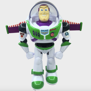 New star  hot sale cartoon Toy Story character toy Buzz light year talking action figure with light