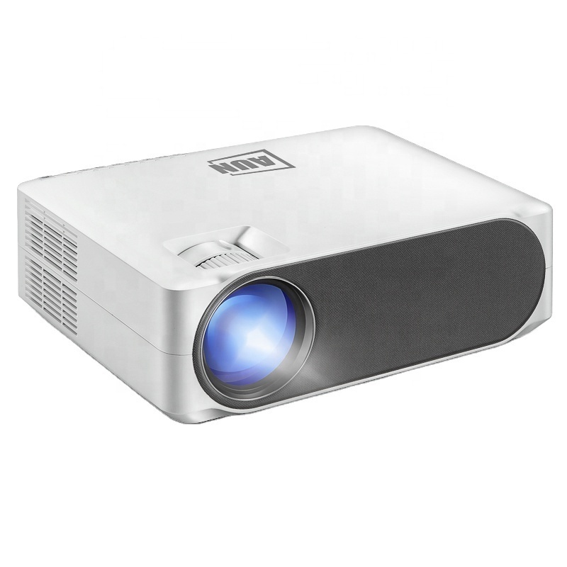 AUN Full HD Android Projector AKEY6S, 1920x1080P, Android WIFI 3D Video Beamer, MINI LED Projector for 4K Home Cinema