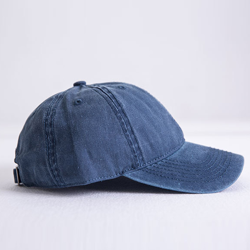 Sports caps gorras fashion hip hop unstructured caps washed jean dad hats