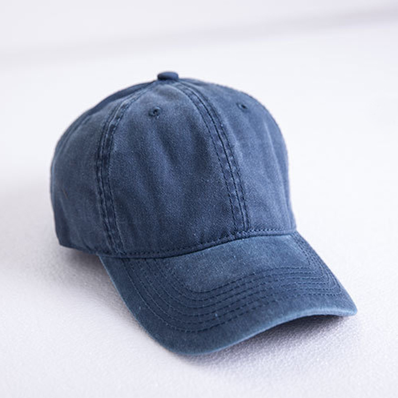 Sports caps gorras fashion hip hop unstructured caps washed jean dad hats